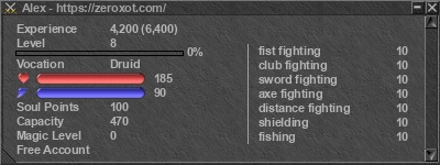 Signature for player Alex